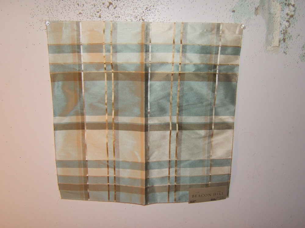 Beacon Hill, Anada, 100% Silk Plaid, Various Colors Available