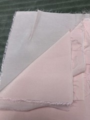 Vintage Pastel Peach Fabric 44” X 99” 2.75 Yards Polyester ? Satin Costume Silky