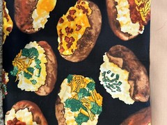 Fabric Bundle Quilters Quality Cotton Warm Earthy Tones Potato Print