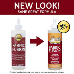 Fabric Glue Aleenes Permanent Washable Adhesive No Sew Denim Cotton Polyester