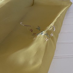 SILK Mustard Yellow FABRIC 10 Yards x 22 Inches Wide or 360 Inches x 22 Wide