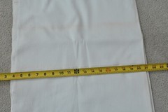 By 1/2 Yd, 34″ Wide, Vintage 1940’s-60’s, Textured Off-White Cotton, V254