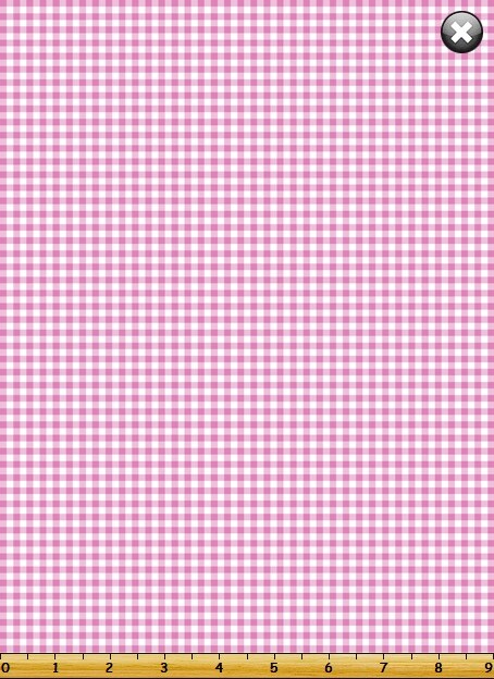 Susybee PINK Small Gingham Check Quilt Fabric sold by 1/2 Yard #SB20268-520