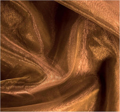 Bronze Organza Fabric, 10 Yards Continuous, 45” Wide, Wedding Party Decoration I