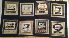 NEW – Vintage Sewing Machines – Panel – Dan Morris, Quilting Treasures, 2015