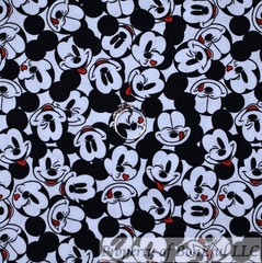 BonEful Fabric FQ Cotton Quilt White Bambi Baby Disney Movie Girl Boy Scenic Kid