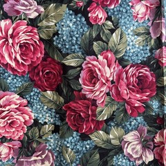 Vintage Hoffman International Fabrics Coventry 2.2 yards