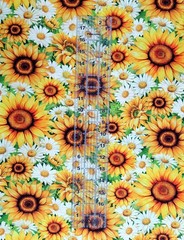 Timeless Treasures You Are My Sunshine Sunflower Cotton Quilt Fabric by the Yard