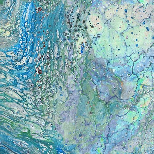 Fusion II By Quilting Treasures – Blue Surge #28291-B