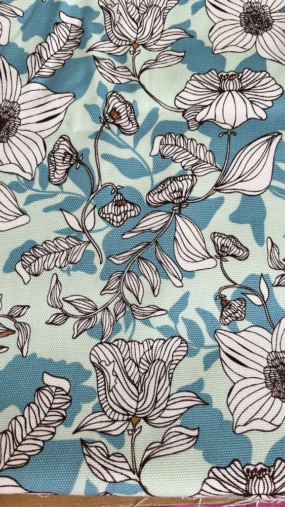 2 Yds Cotton Canvas Fabric Designed By Bonnie Christine For Art Gallery Fabrics.