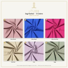 Sag Harbor Fabric by the Yard — 150 GSM Light-Medium, 2-Way Stretch, 6 Colors