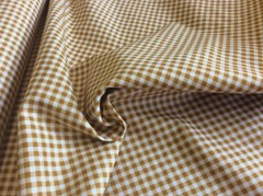 MAYWOOD STUDIO- BASICALLY BEAUTIFUL #MAS610-52 CLASSIC CHECK- YELLOW- BTY
