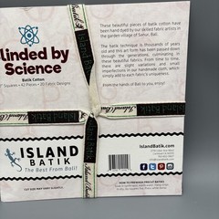 Island Batiks Fabric “blinded By Science” (42) 10” X 10” Layer Cakes (20) Design