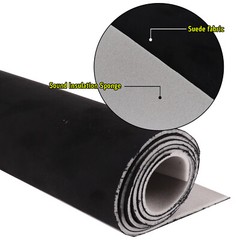 1/8″ Foam Backed Suede Headliner Fabric Automotive Droop Upholstery Sold By Yard