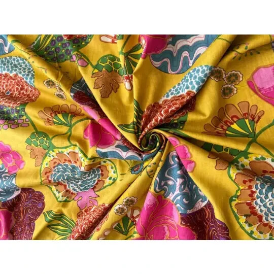 LOT 25 Yard HandBlock Print Handmade Cotton Indian Natural Sewing Crafts Fabric