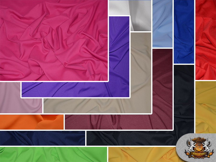 Poly Poplin Solid Fabrics / 120″ Wide / Sold by the yard