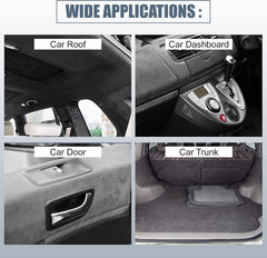 Suede Headliner Fabric 60″ Length X 40″ Width Foam Backed for Car Truck RV SUV I
