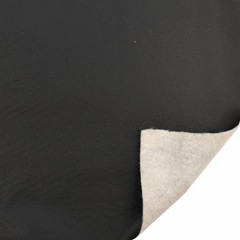 Boat Fuzzy Back Vinyl 311668 | Faux Leather Black 54 Inch (YD)
