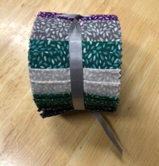 Blender Fabric Roll~20 Strip Cotton Jelly Roll~2.5″ x 42″~10 Designs 2 ea~Multi