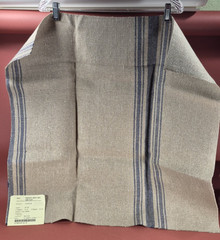 Ralph Lauren Fabric Sample Beauvais Grain Sack Dark Blue 27″ x 27″ sa