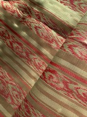 60% Silk 40%Cotton Brocade Jacquard Fabric Fall Winter Holiday Deco sold By Yard