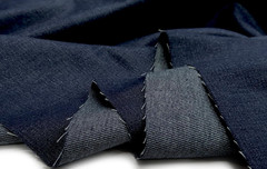 Denim 8.5OZ Thick Twill Cotton by the Yard 62″ Wide Indigo Blue 2Yards