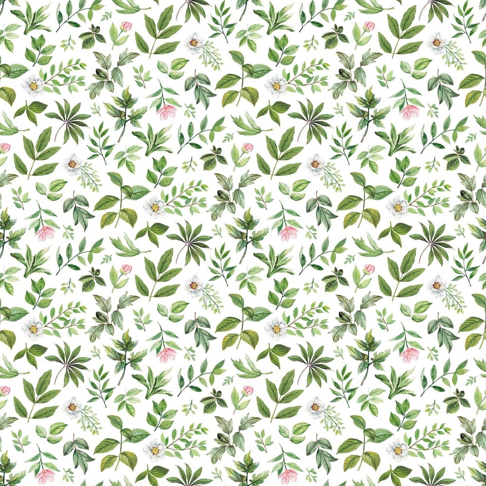Northcott Blush Sateen by Michel Design Works SP25621 10 White Leaf Toss Cotton
