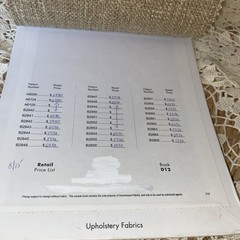 Fabric Sample Book Greenhouse Fabrics LINENS ll Upholstery Fabric 29 Swatches