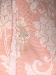 New Waverly Inspiration Pink Ivory/Off White Fabric +/- 7.5 Yds SEE DESCRIPTION