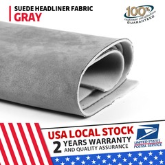Automotive Suede Headliner Fabric with Foam Backing Car DIY Replacement 60″ (W)
