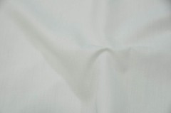 1 Yard 60 Inch Wide White Premium Cotton Blend Broadcloth Fabric