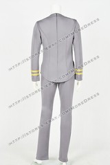 Spock Costume for Star Trek The Motion Picture Cosplay Jacket Suit Uniform Gray