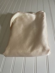 SILK PEACH CREAM FABRIC 10 Yards x 22 Inches Wide or 360 Inches x 22 Wide