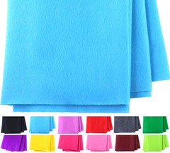 Soft Felt Fabric Sky Blue 1 Yard 36×54 Inch 1.4mm Thick DIY Sewing Craft Board