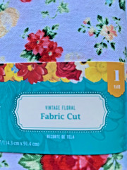 PIONEER WOMAN Fabric VINTAGE FLORAL 100% Cotton BRAND NEW 1 Yard