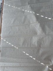 Beige Patterned Cotton Fabric ~ 2 Yard Cut