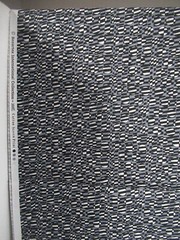 Benartex International Collection GRAY BLACK Cotton Fabric 1Y17″ X 44″ NEW