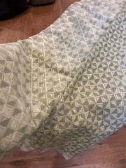 Scalamandre The MET PARLOR VELVET Pistachio Fabric SC 27324 0004 4.25 Yards
