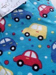 Little CarsFabric .. please see photos for sizes.60″ X 40 Inches