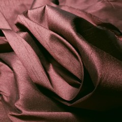 Maroon Merlot Dupioni Faux Silk Fabric 58″ By The Yard Two Tone Burgundy Black