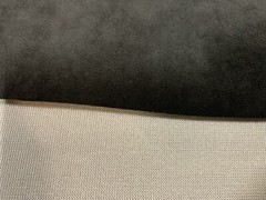 GENUINE Alcantara Fabric Cover BLACK with 2.50mm Foam + Fabric Laminated