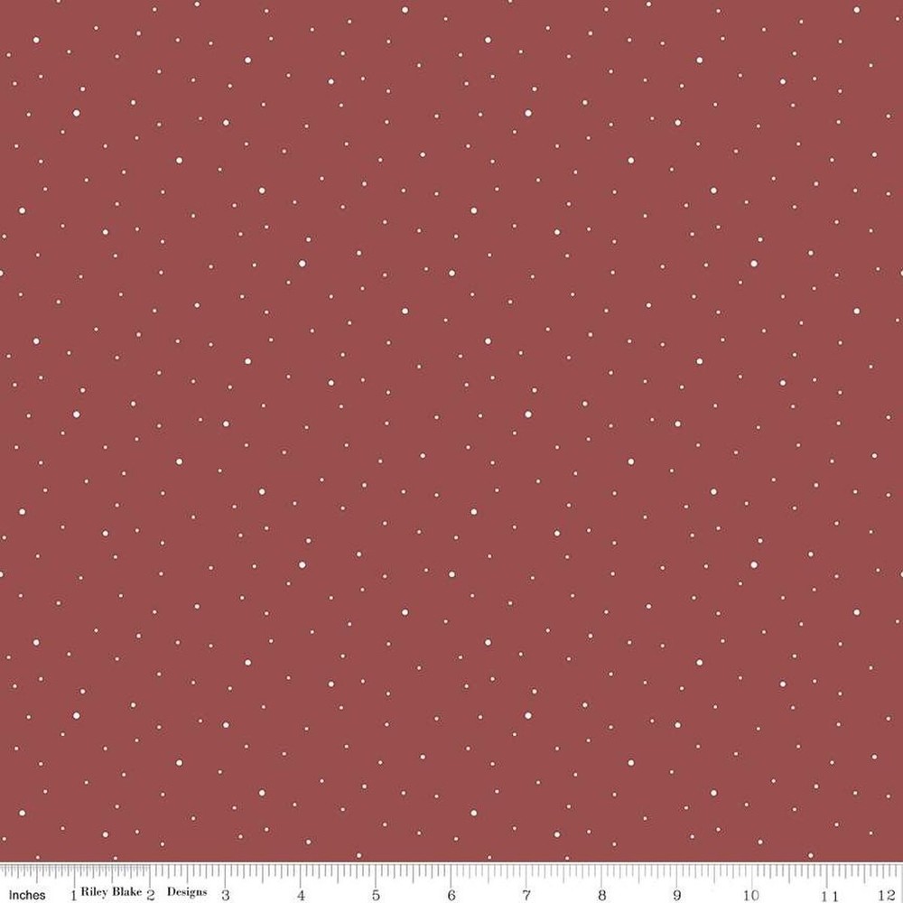 Riley Blake * Dapple Dot Marsala * C640-Marsala