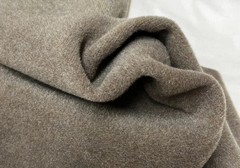 $40 for 2 Yards – 90% Real Wool Fabric (Coating) Italian – Heather D.khaki #162