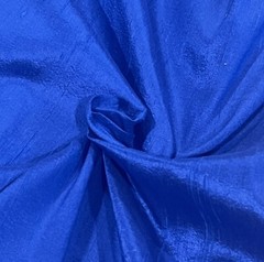 Royal Blue 100% Silk Dupioni Fabric 54” wide Sold By The Yard