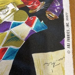 JBJ Fabrics 55577 Knit Fashion Design Print Notions Sketches Patterns 90×60