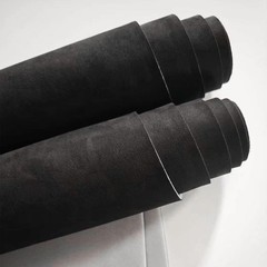 Black 96×60 Inch Suede Auto Headliner Fabric Foam Backing Car/Truck/SUV/RV