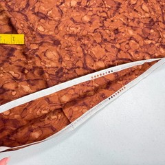 red rooster fabric brown abstract oceania 13304 cotton 44×78 2 yards