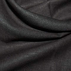 Washed Linen Canvas Fabric Material – BROWN