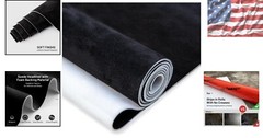 Transform Your Vehicle with Black Suede Headliner 96″ L x 60″ W – Tube Packaged