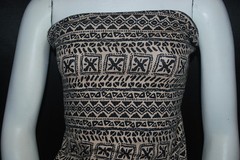 Cotton Jersey Lycra Print Knit Fabric Very Soft 9 oz Geometric Print